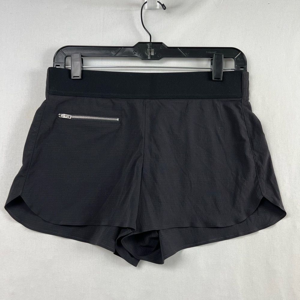 Athleta Shorts Women's Size 4 Black Running Performance Gym